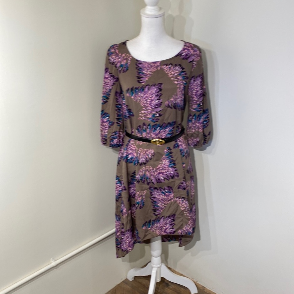 Hello miss print dress